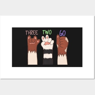 Three two go Posters and Art